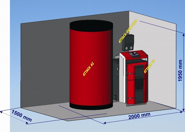 Caldaia a basamento con boiler: installazione e misure