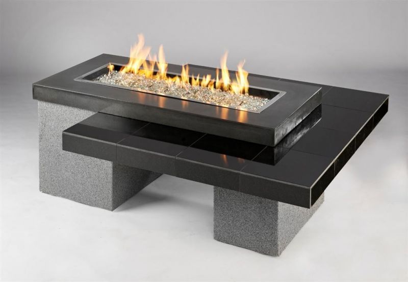 Camino-tavolo Uptown Fire Pit Table by The Outdoor GreatRoom Company