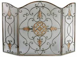 Parafiamma con decorazioni primo novecento con motivi geometrici