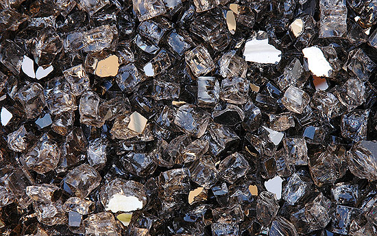 Vetro decorativo a riempimento dei bracieri della Fire Pit Glass Crystals 