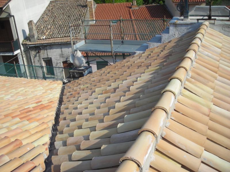 Copertura in terracotta by Antica Fornace Caudina