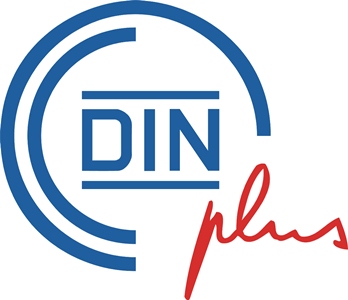 Logo della certificazione di qualità Din Plus